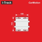 Hacker-Model HCT9450E - H0 - Strassenbau Verbindungs-Segment A, 110 × 100 mm (4 Stück)
